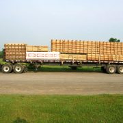 large wooden pallets